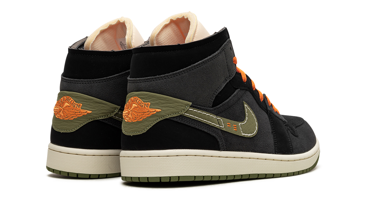 Air Jordan 1 Mid SE Craft  Anthracite Light Olive