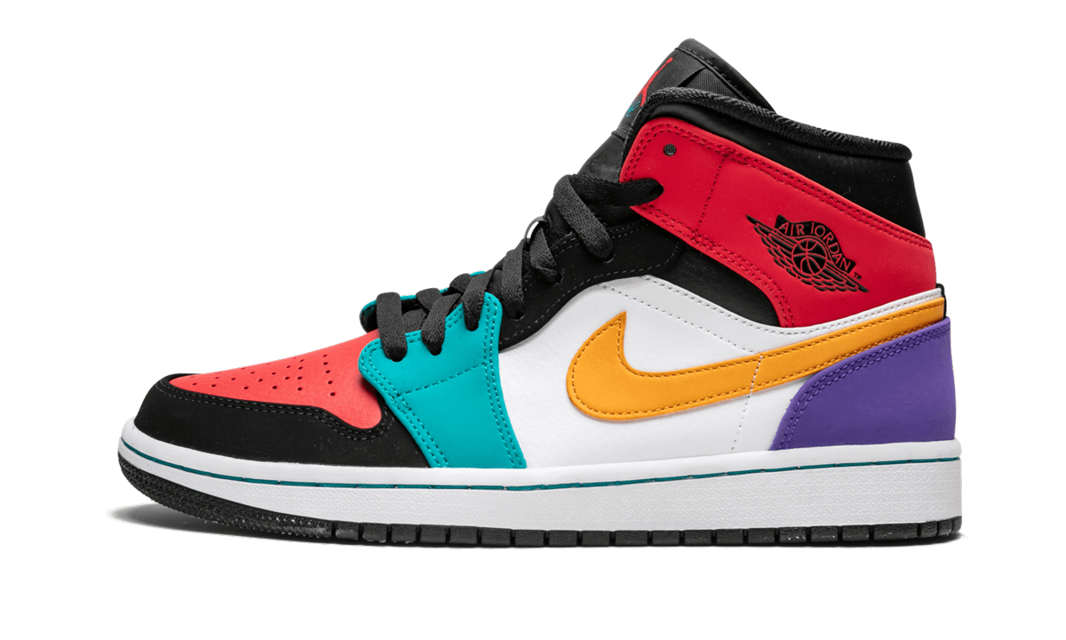 Air Jordan 1 Mid  Multicolor