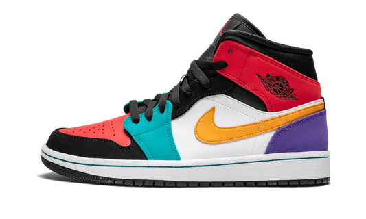 Air Jordan 1 Mid  Multicolor