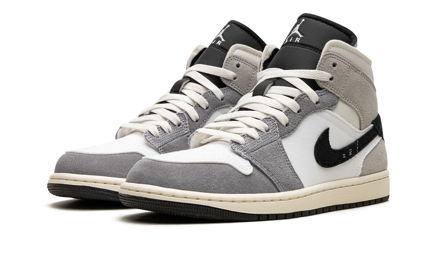 Air Jordan 1 Mid SE Craft  Cement Grey