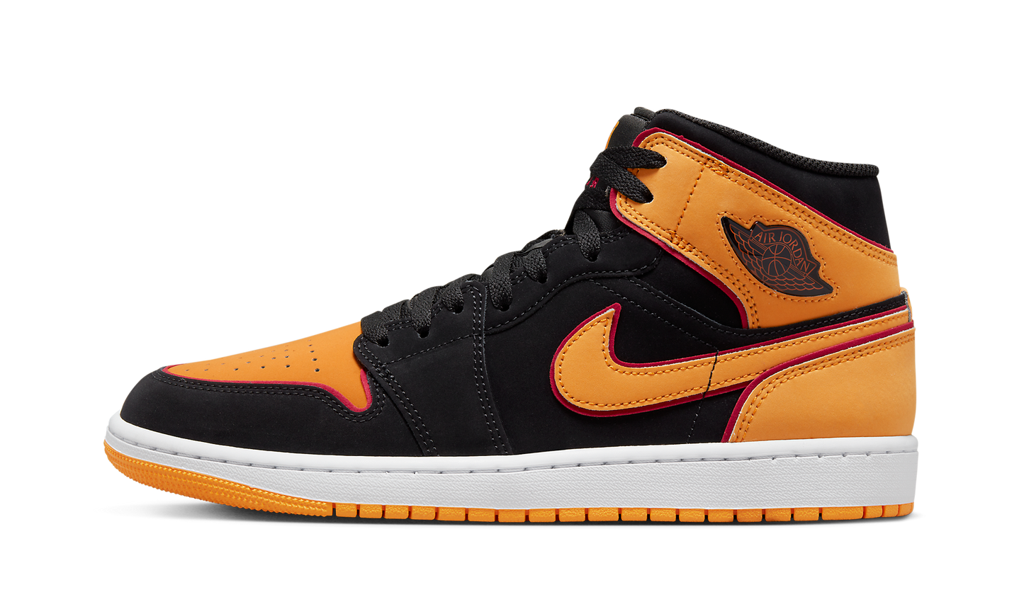 Air Jordan 1 Mid  Vivid Orange