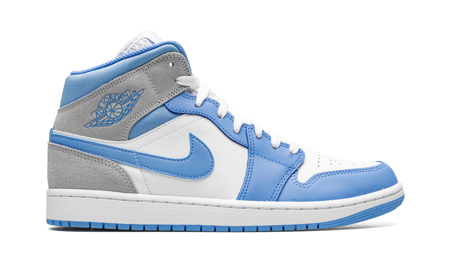 Air Jordan 1 Mid SE  University Blue / Grey