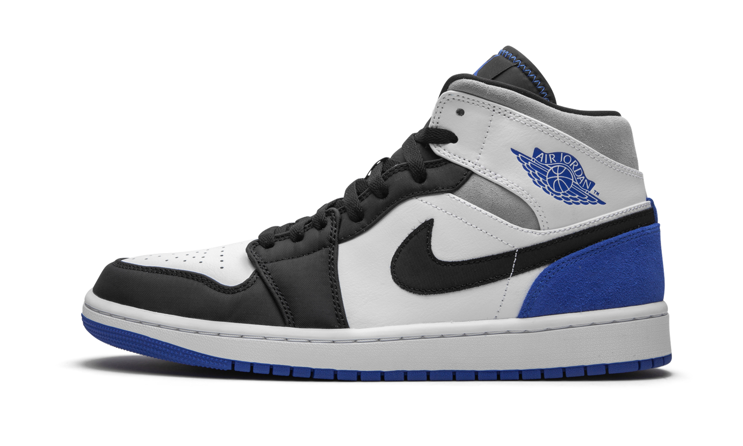Air Jordan 1 Mid SE  Game Royal Black Toe