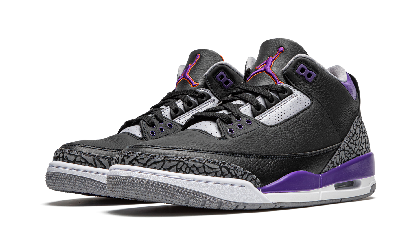 Air Jordan 3 Retro  Court Purple