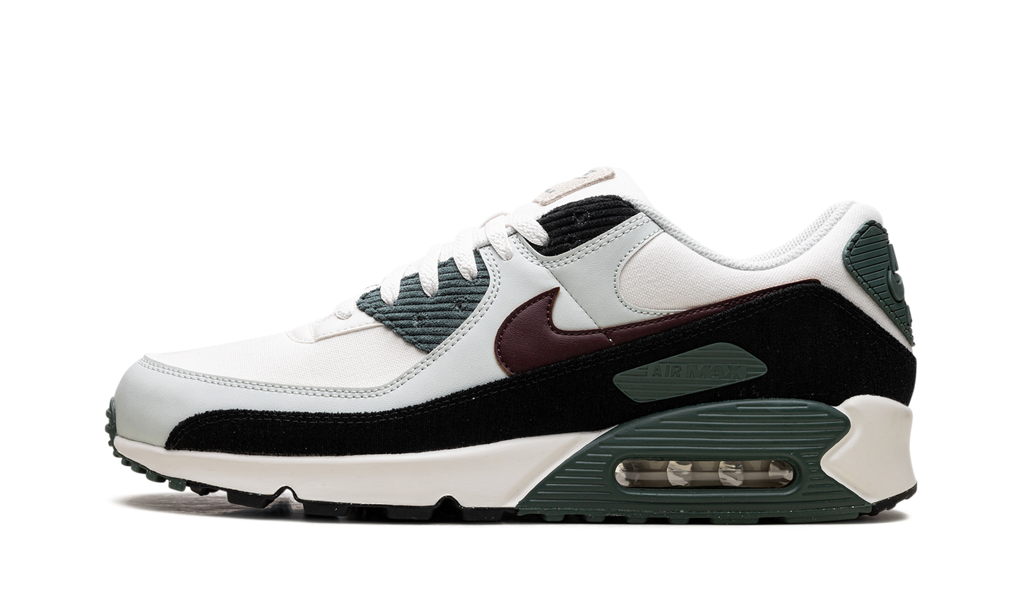 Air Max 90  Burgundy Crush Vintage Green