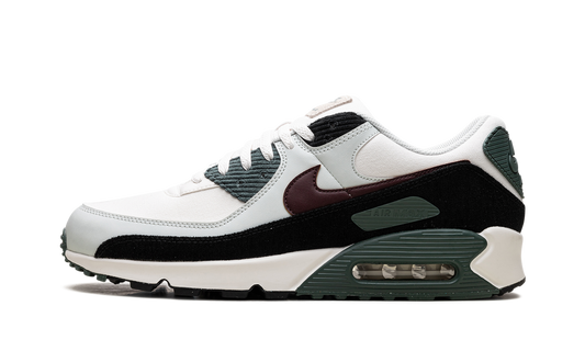 Air Max 90  Burgundy Crush Vintage Green