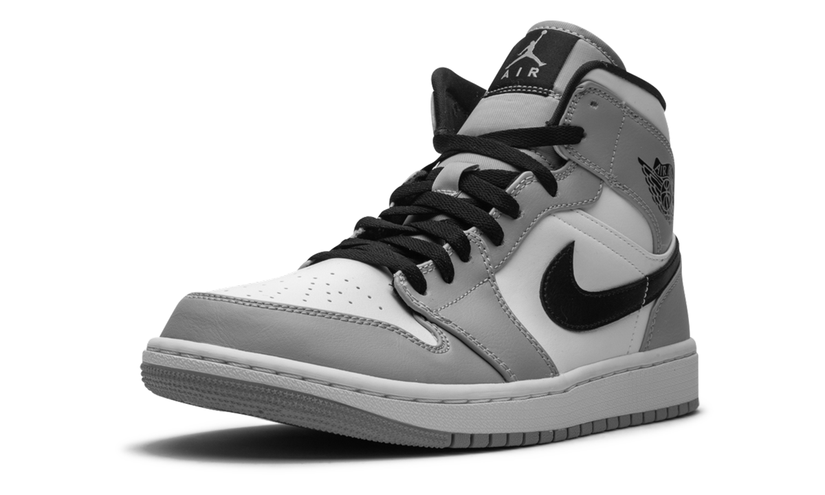 Air Jordan 1 Mid  Light Smoke Grey