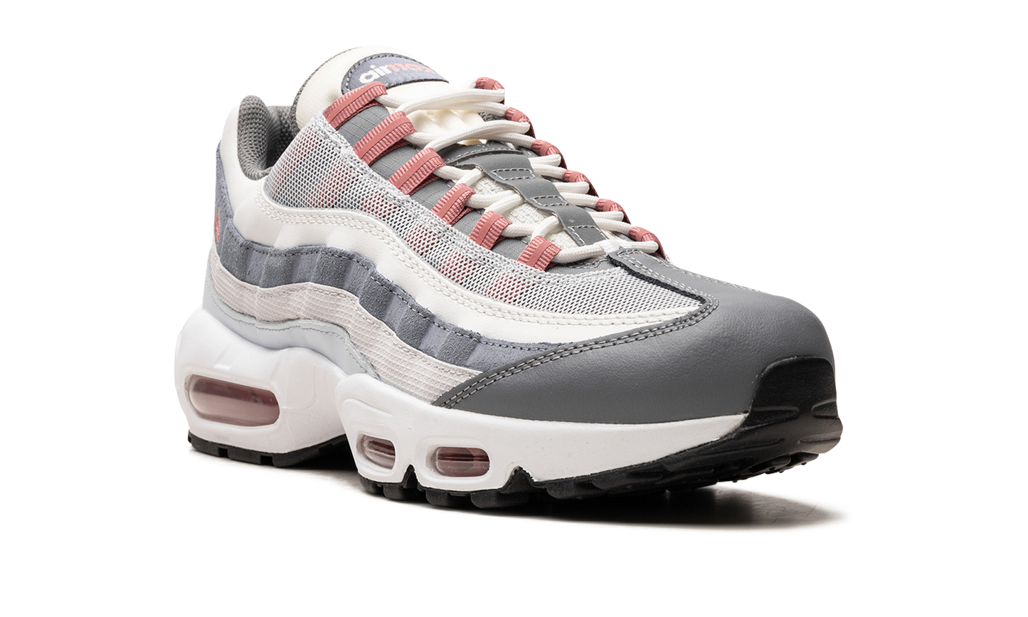 Air Max 95  Vast Grey Red Stardust