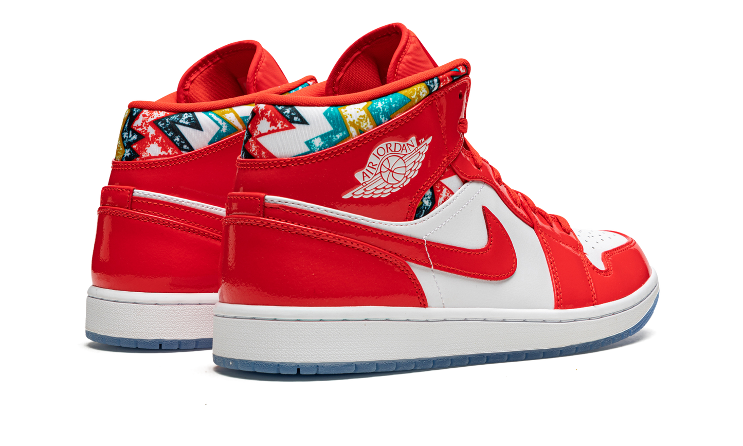 Air Jordan 1 Mid SE  Barcelona Sweater