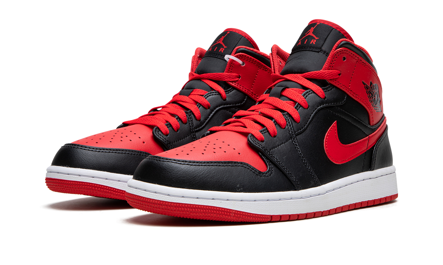 Air Jordan 1 Mid  Alternate Bred