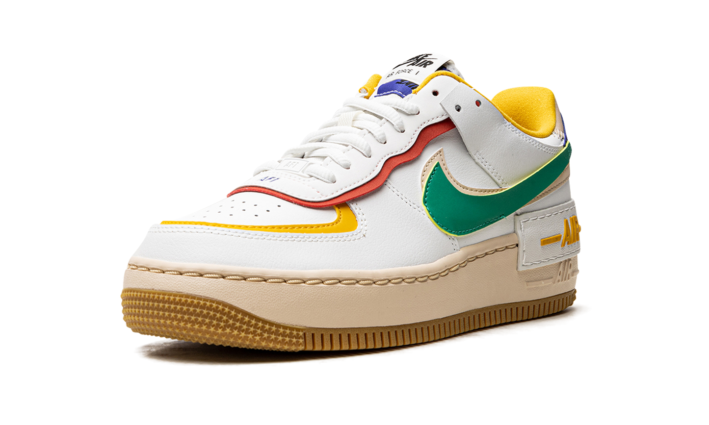 AIR FORCE 1 LO SHADO MNS WMNS  Summit White Neptune Green