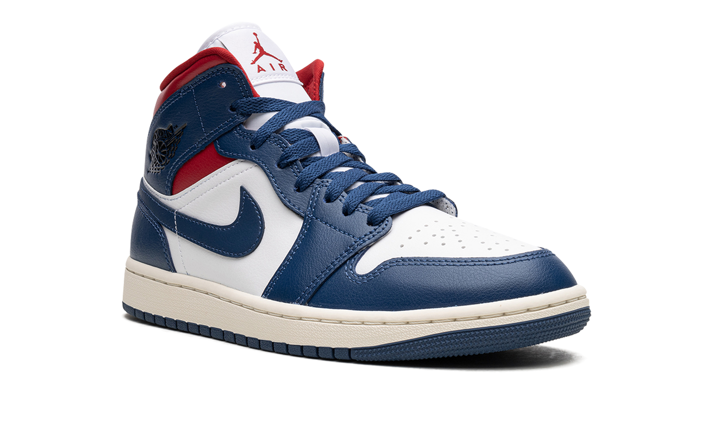 AIR JORDAN 1 MID WMNS  Blue / Red