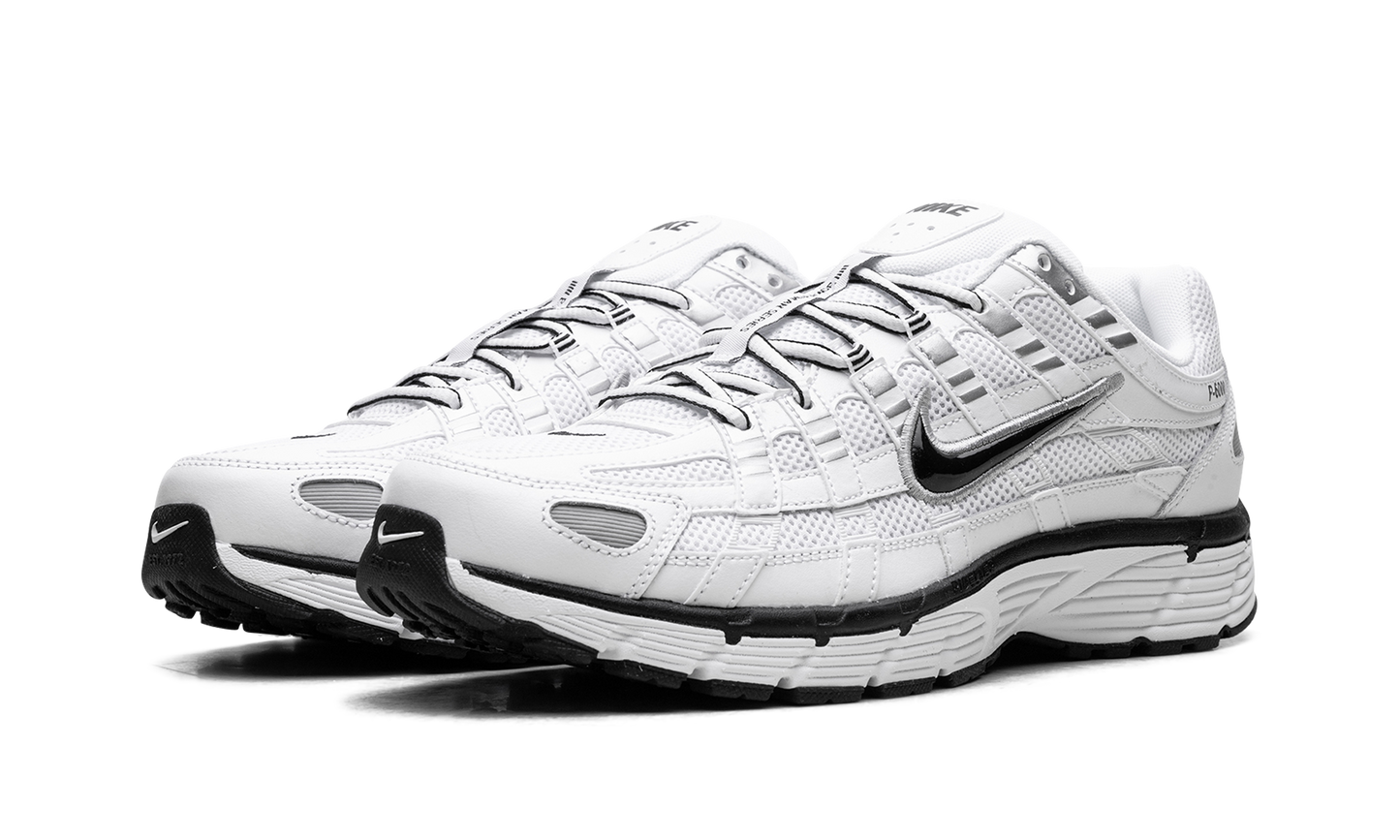 P-6000  White Metallic Silver Black