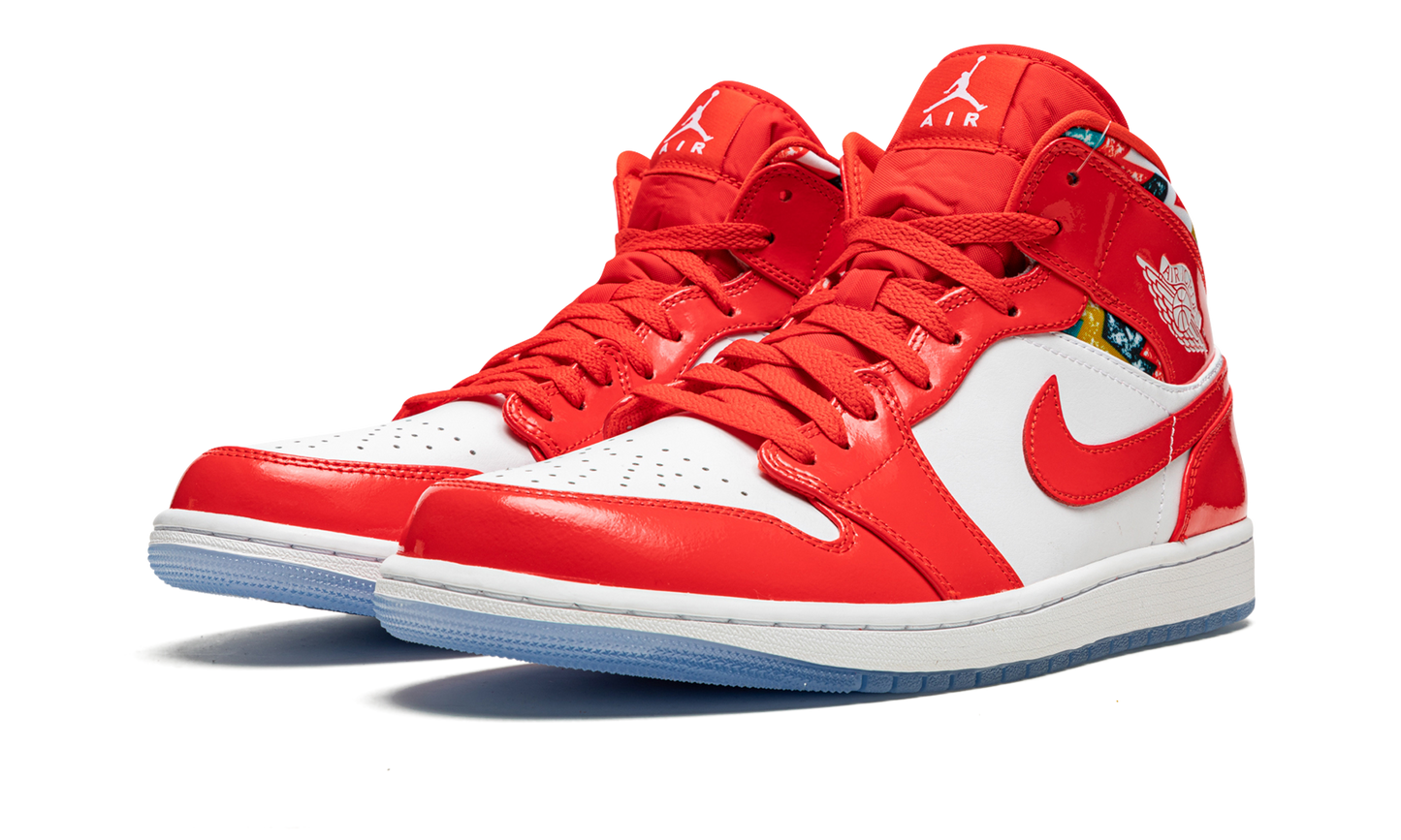 Air Jordan 1 Mid SE  Barcelona Sweater