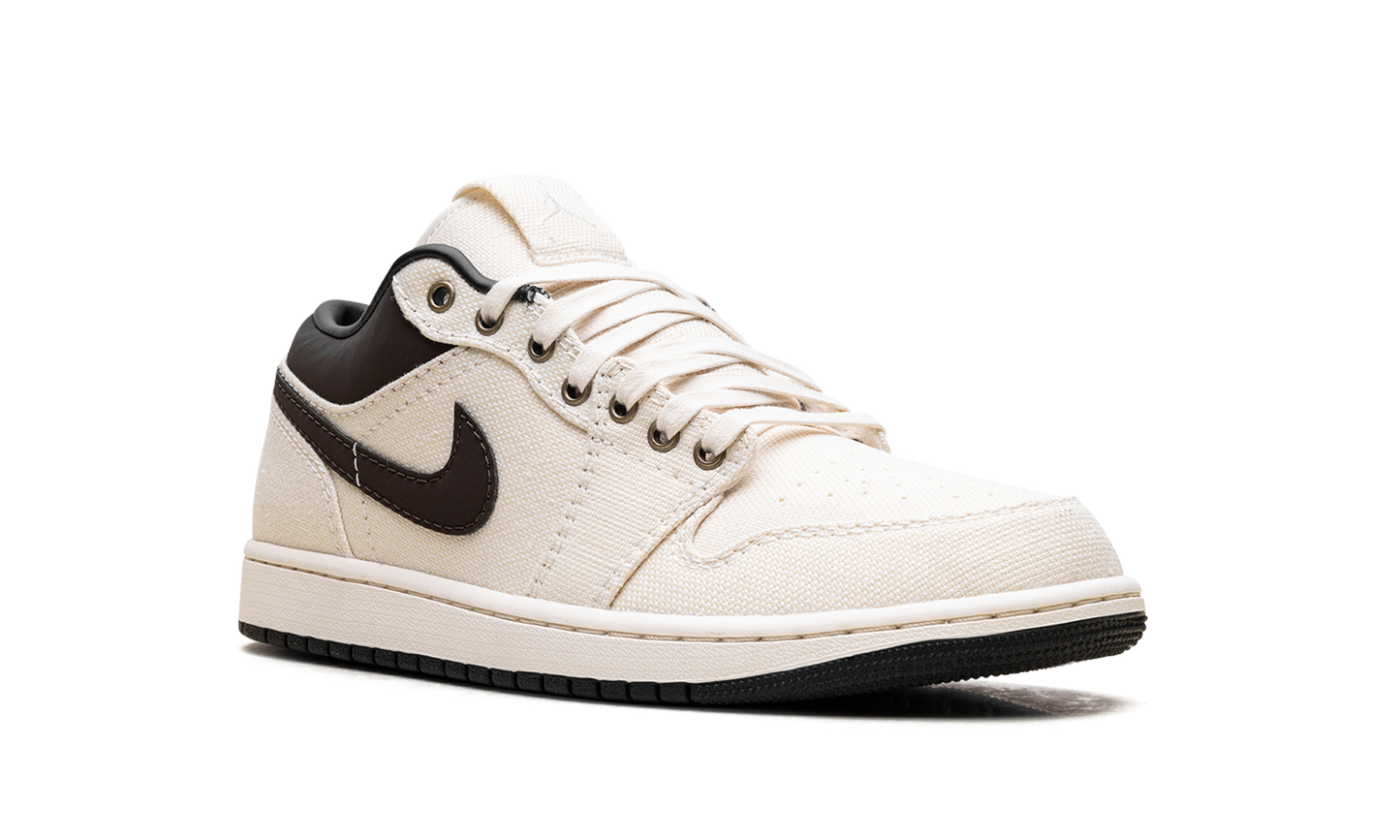 Air Jordan 1 Low Premium  Pale Ivory Baroque Brown