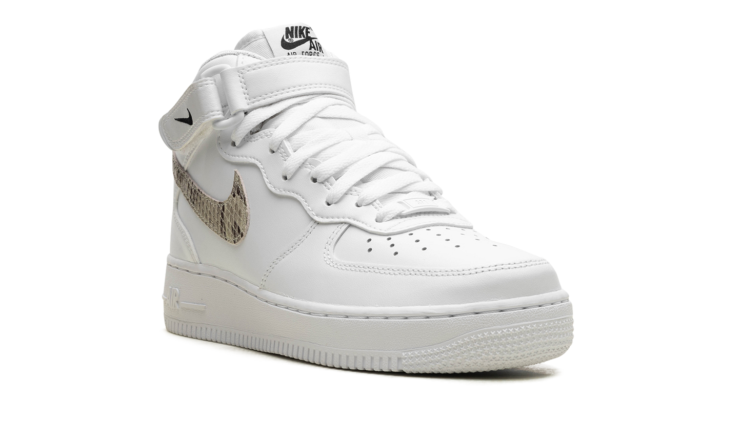 AIR FORCE 1 '07 MID WMNS  White Snake Swoosh