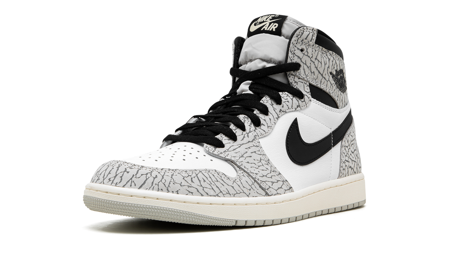 Air Jordan 1 High OG  White Cement