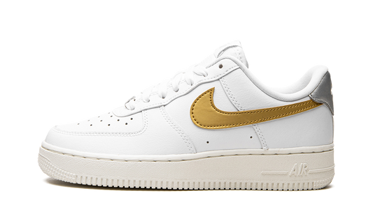 AIR FORCE 1 MNS WMNS  White / Gold / Silver