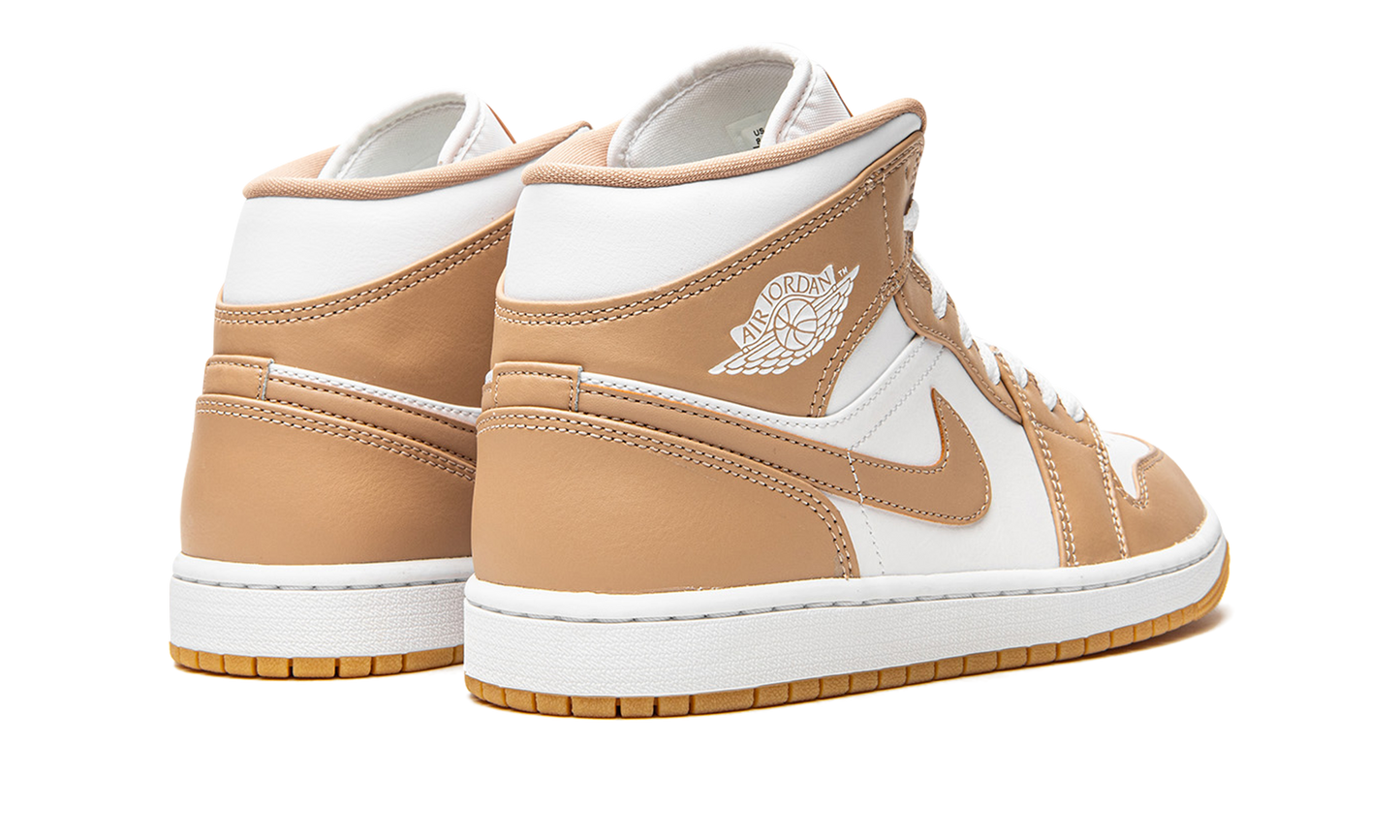 Air Jordan 1 Mid  Tan / Gum
