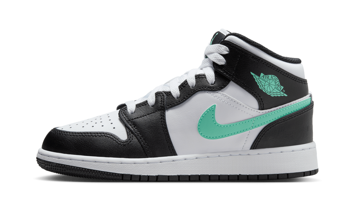 Air Jordan 1 Mid  GREEN GLOW