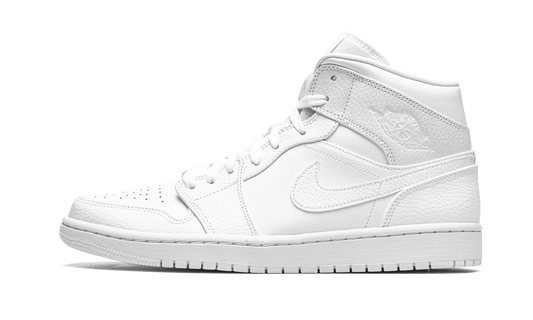 Air Jordan 1 Mid  Triple White