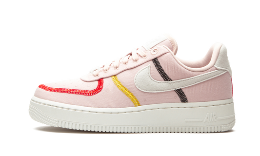 AIR FORCE 1  07 LX MNS WMNS  Stitched Canvas - Silt Red
