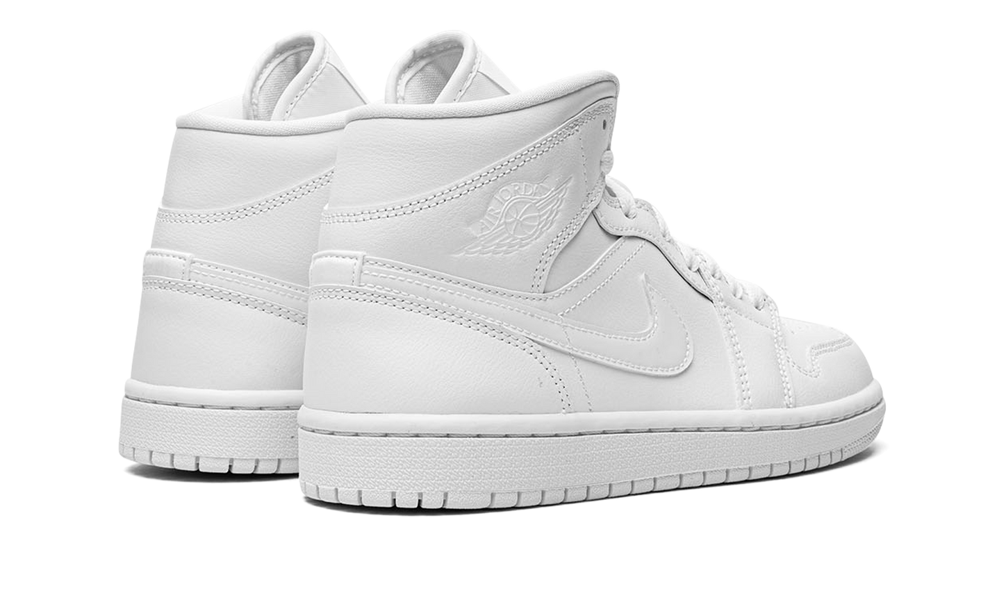 AIR JORDAN 1 MID WMNS  Triple White 2022