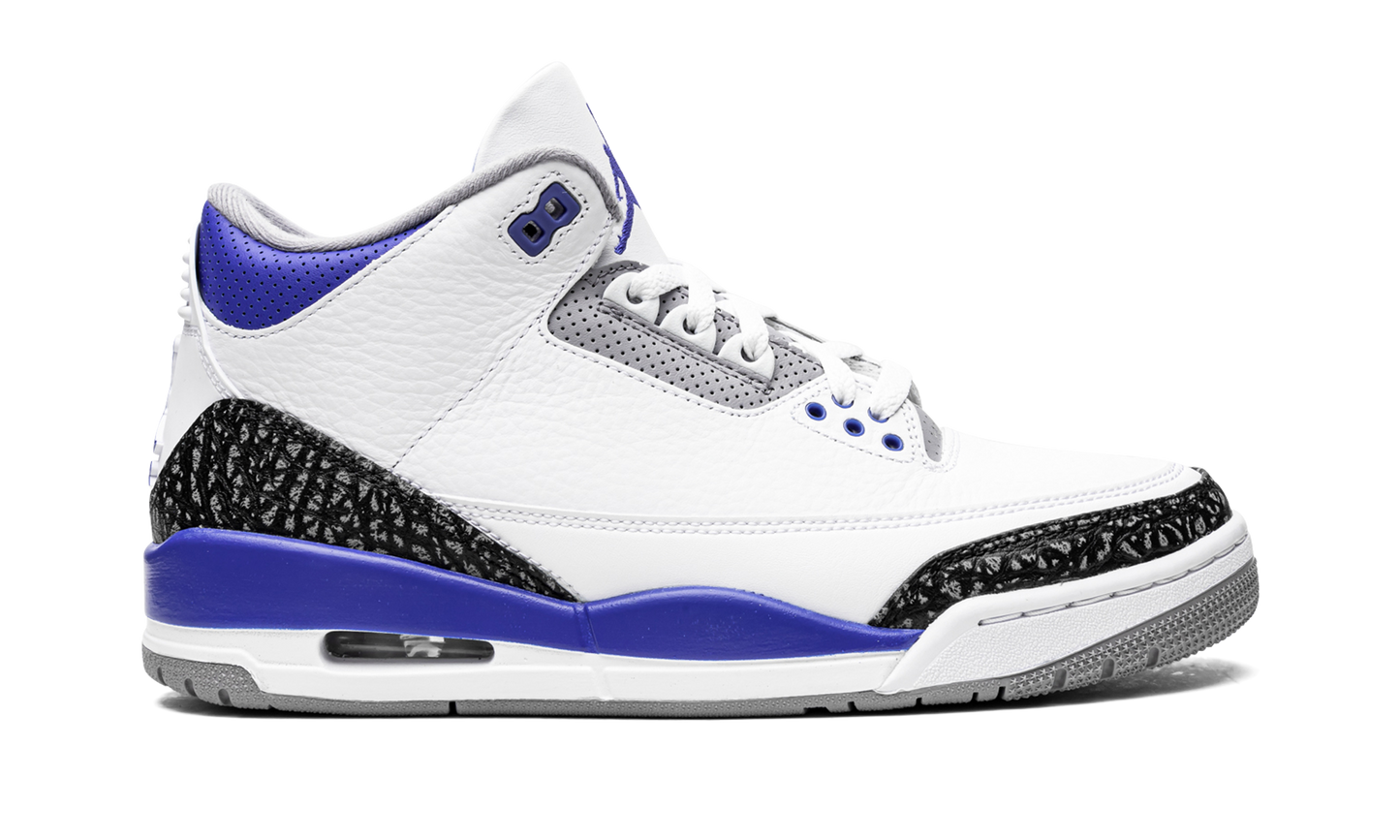 Air Jordan 3 Retro  Racer Blue