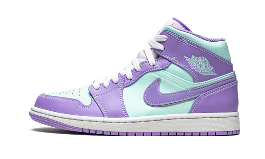Air Jordan 1 Mid  Purple Pulse / Glacier Blue