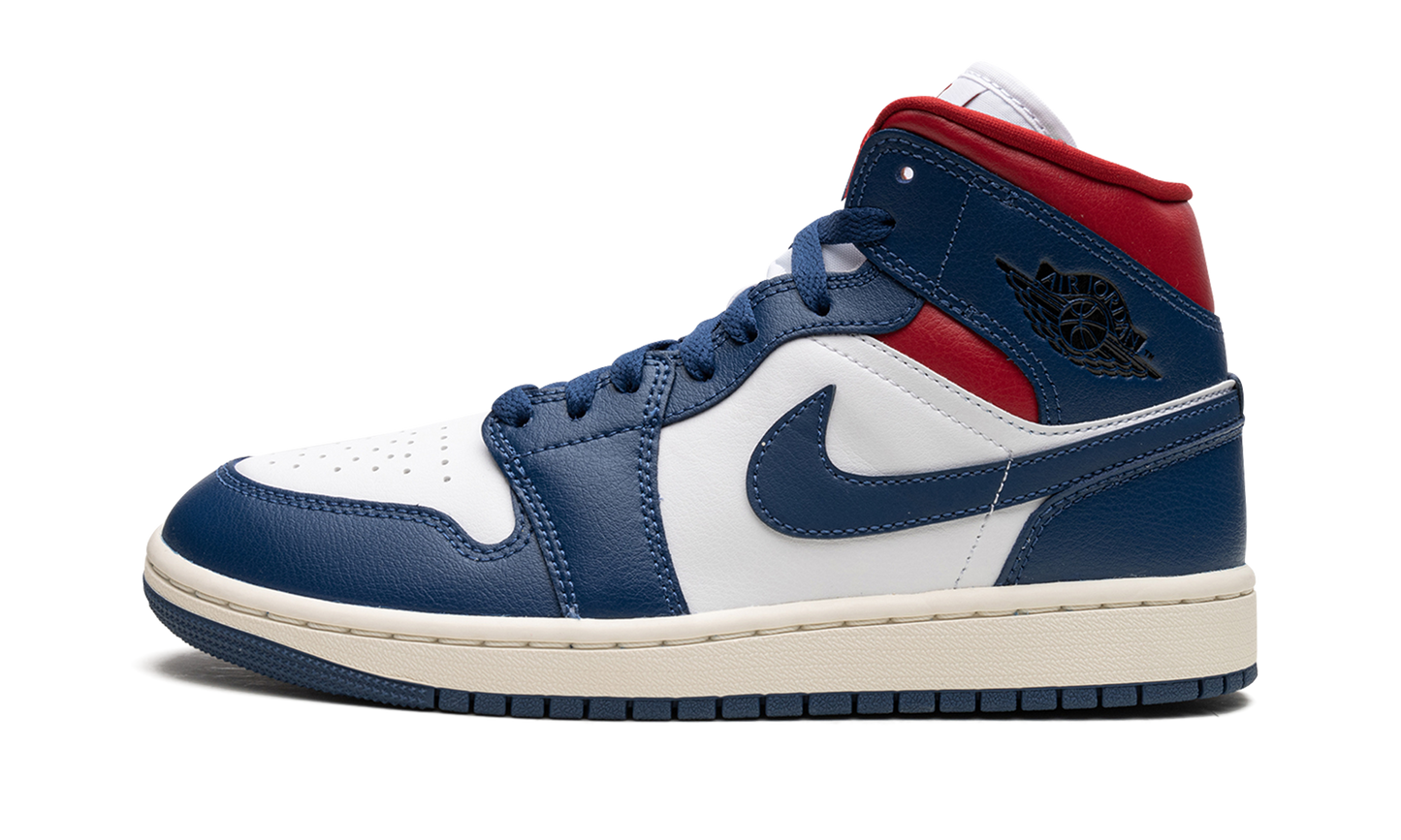 AIR JORDAN 1 MID WMNS  Blue / Red