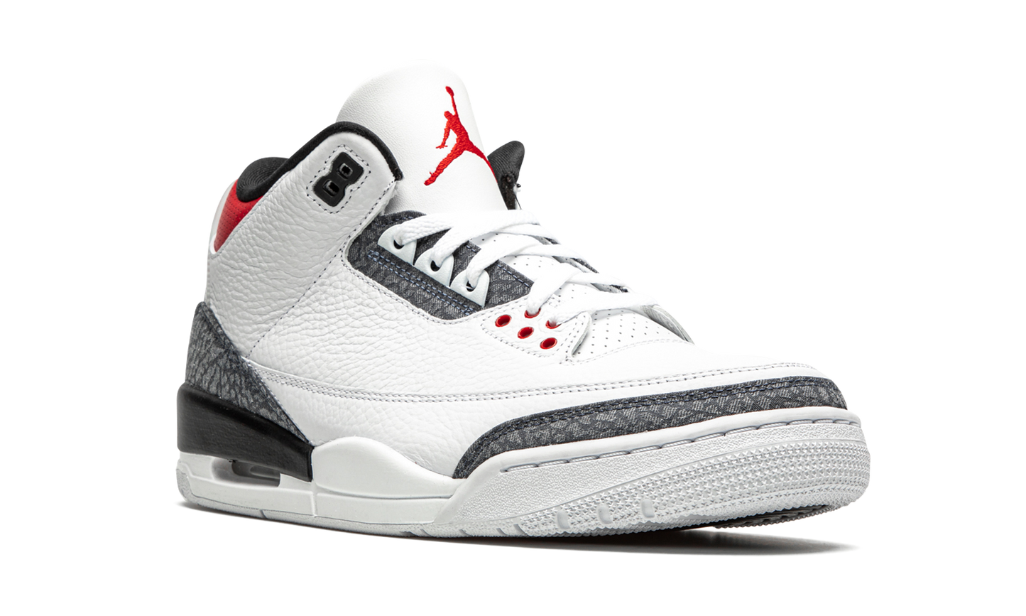 Air Jordan 3 Retro SE-T Denim  Japan Exclusive - Fire Red
