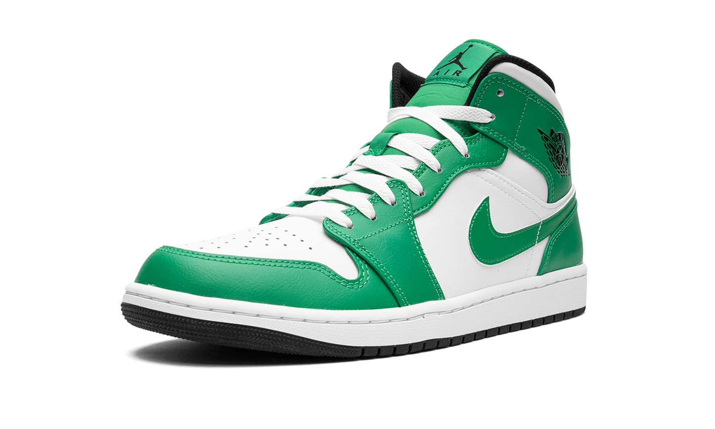Air Jordan 1 Mid  Lucky Green