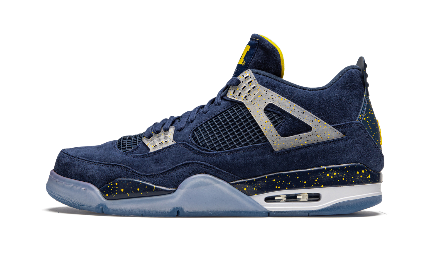 Air Jordan 4 Retro PE  Michigan