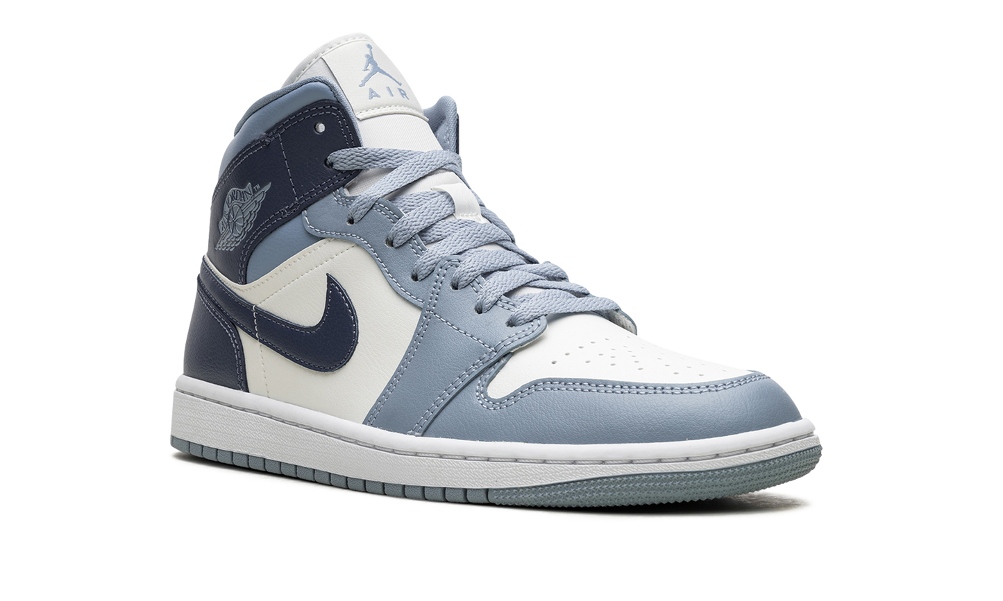 AIR JORDAN 1 MID WMNS  Two-Tone Blue