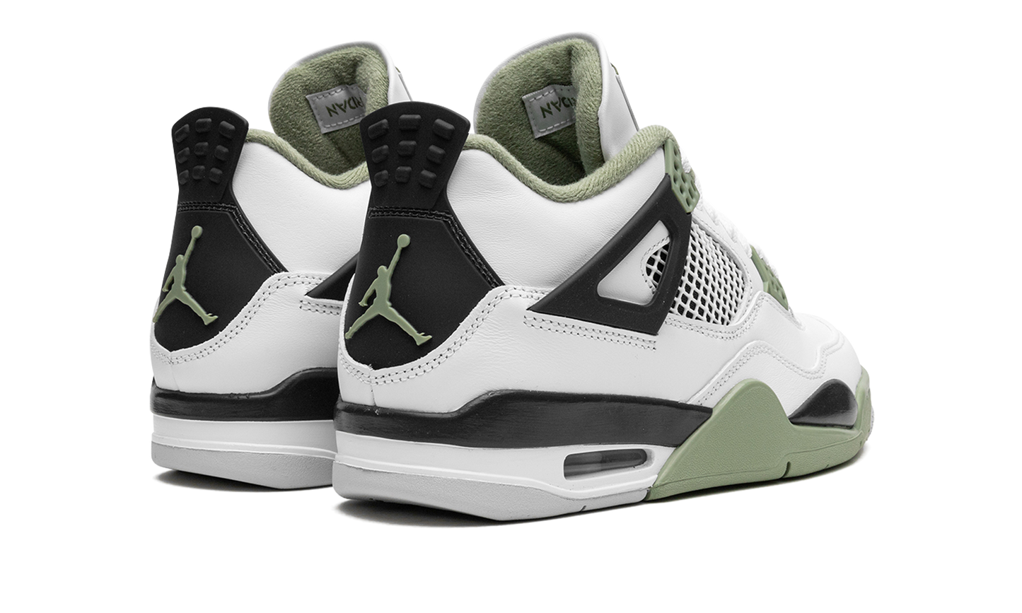 Air Jordan 4 Retro WMNS  Seafoam Oil Green