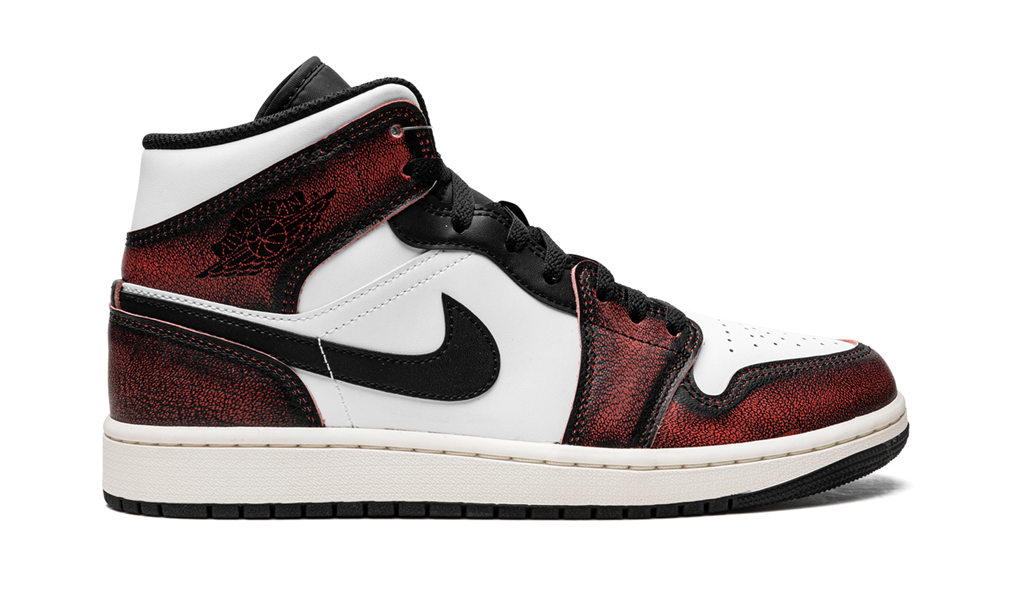 Air Jordan 1 Mid SE  Wear-Away - Infrared