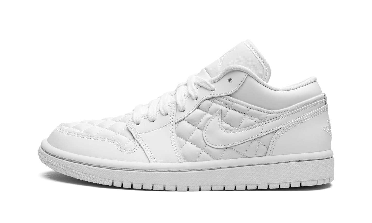 AIR JORDAN 1 LO QUILTED WMNS  Quilted White