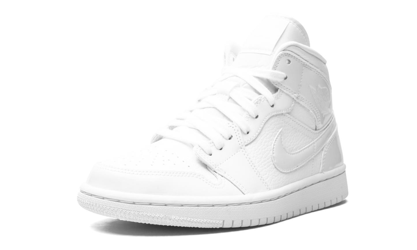 AIR JORDAN 1 MID WMNS  Triple White