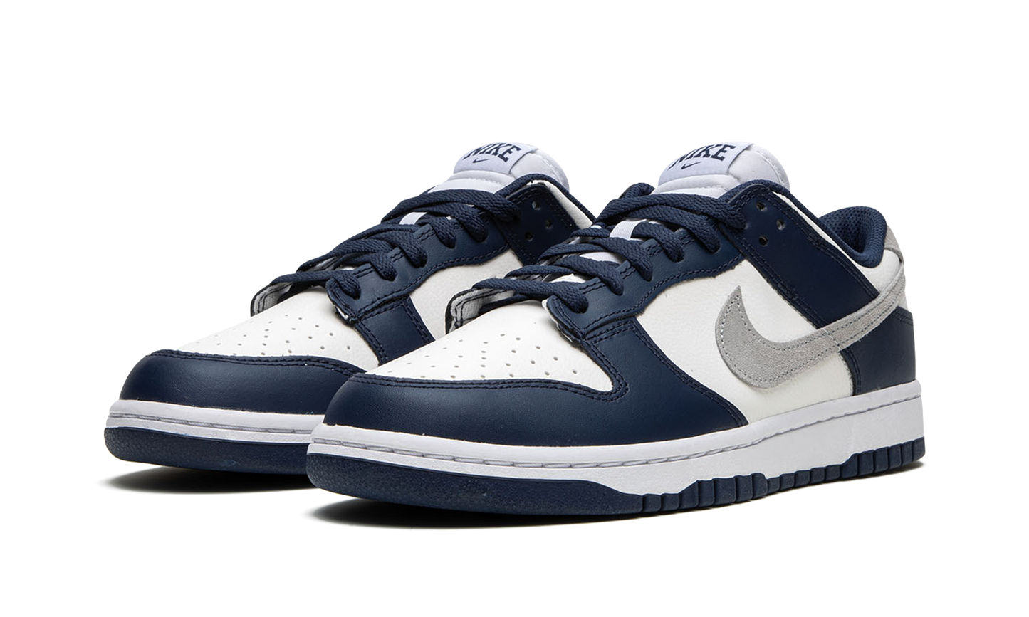 Dunk Low  Navy / White / Grey