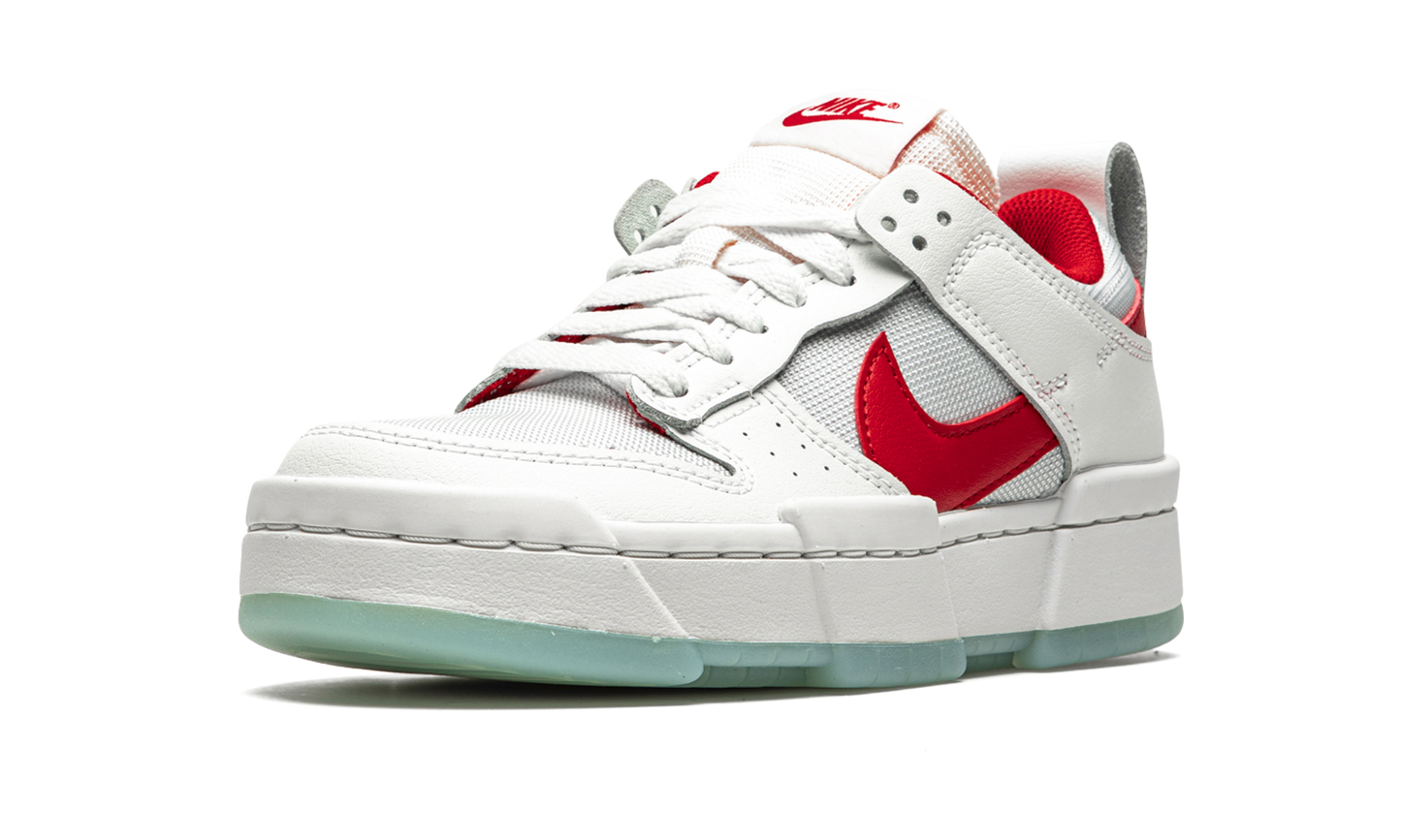 DUNK LO DISRUPT WMNS  Summit White / Gym Red