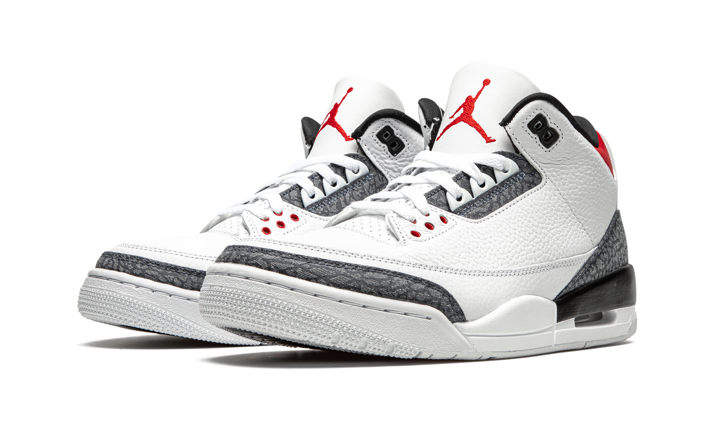 Air Jordan 3 Retro SE-T Denim  Japan Exclusive - Fire Red