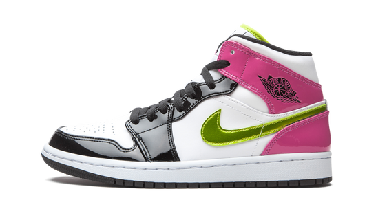 Air Jordan 1 Mid SE  Cyber / Active Fuchsia
