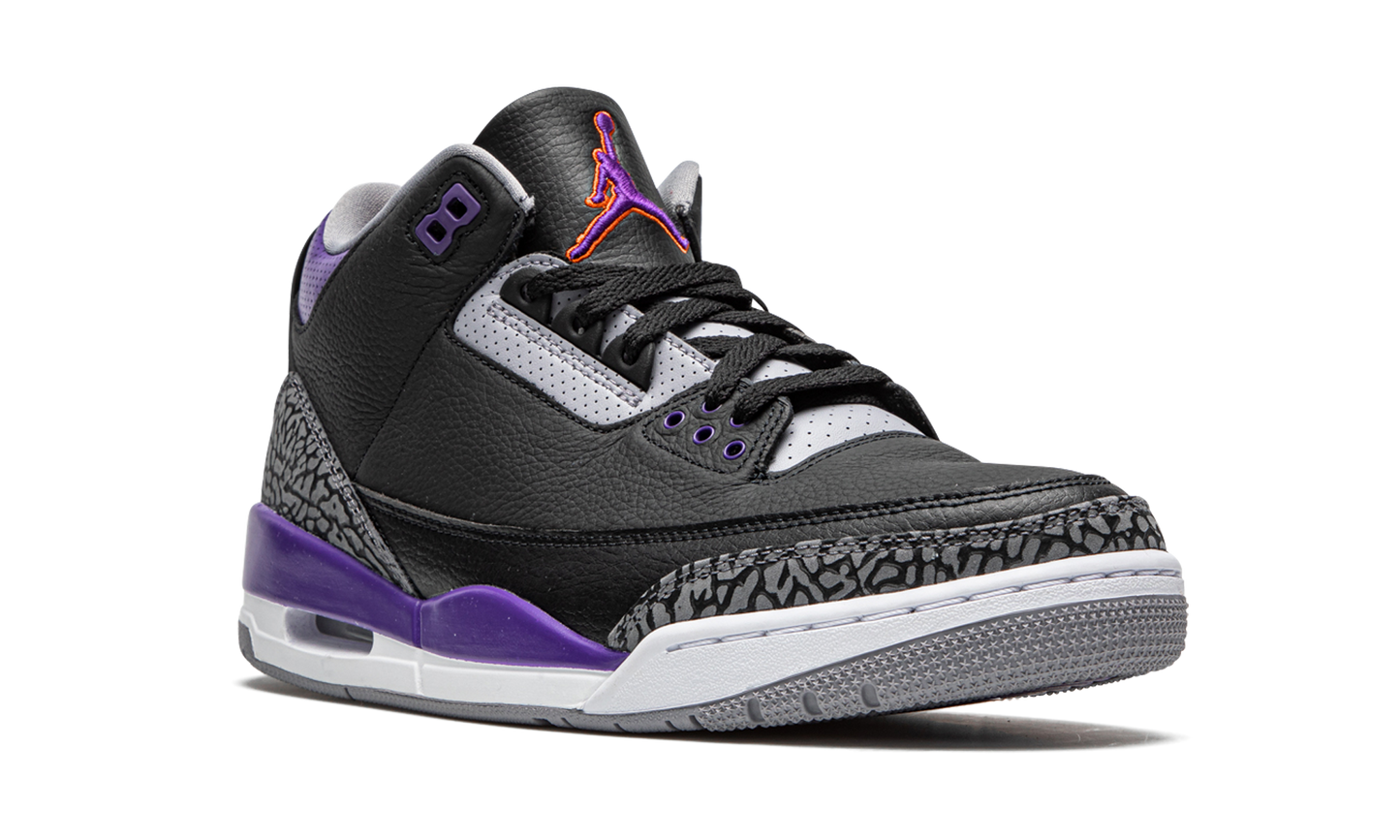 Air Jordan 3 Retro  Court Purple