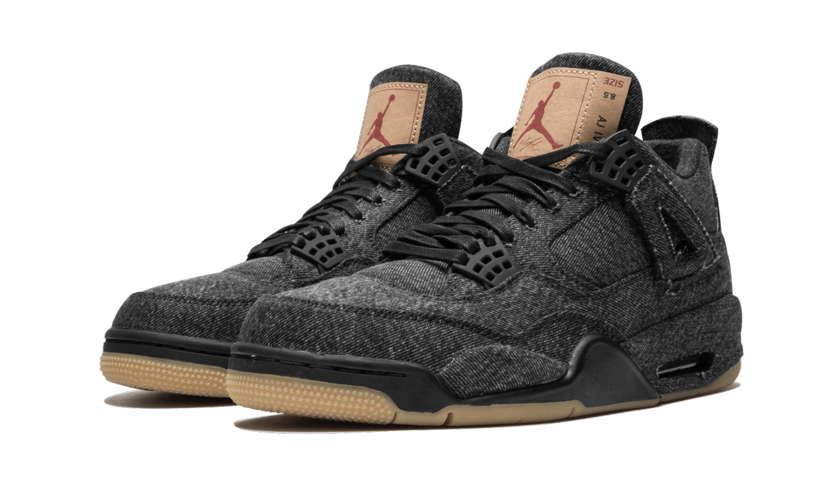 Air Jordan 4 Retro Levis NRG  Black Levis
