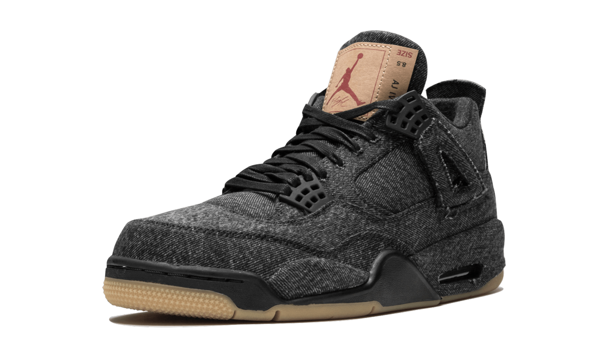 Air Jordan 4 Retro Levis NRG  Black Levis