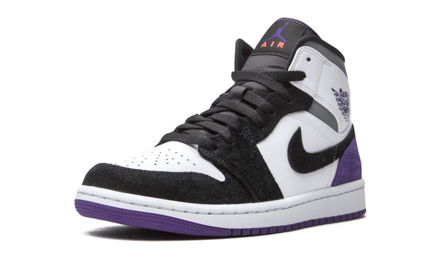 Air Jordan 1 Mid SE  Court Purple Suede