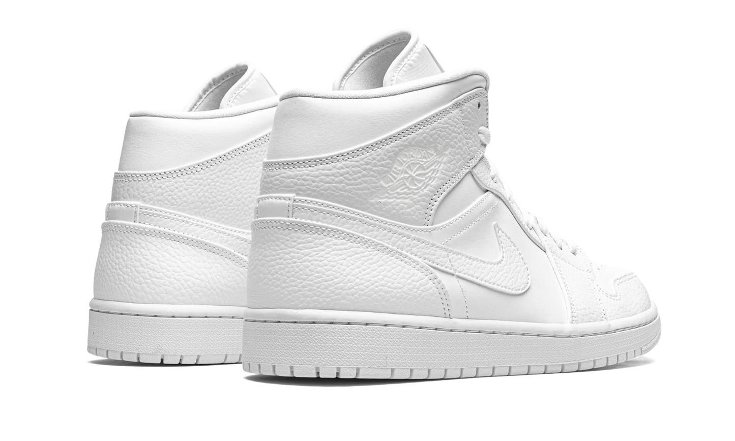 Air Jordan 1 Mid  Triple White