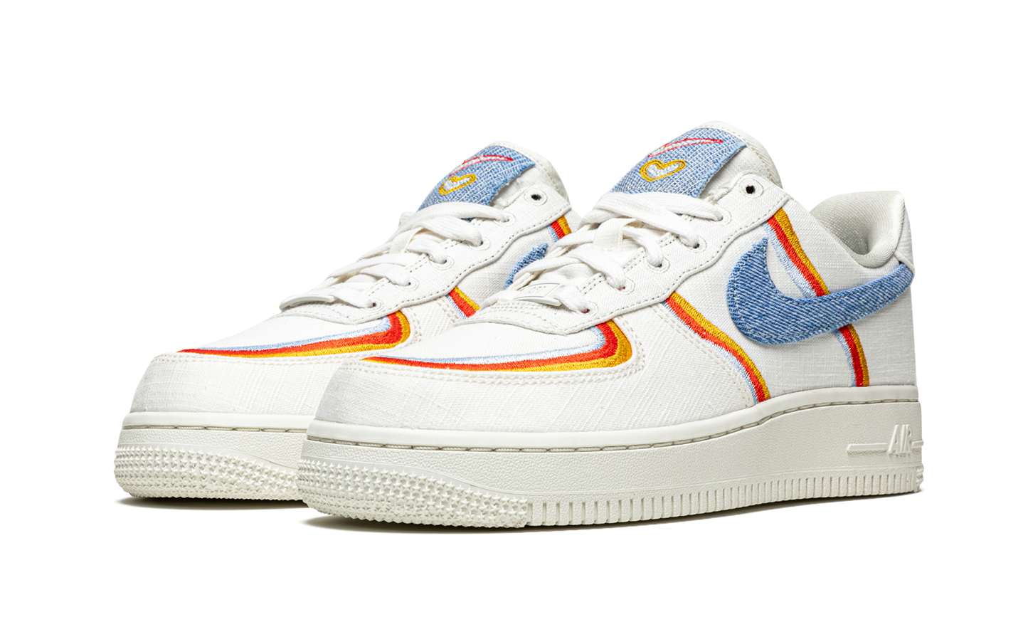 AIR FORCE 1 '07 LV8 MNS WMNS  Denim Swoosh