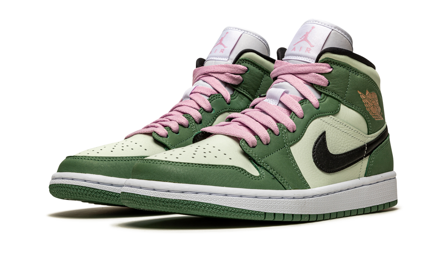 AIR JORDAN 1 MID SE WMNS  Dutch Green