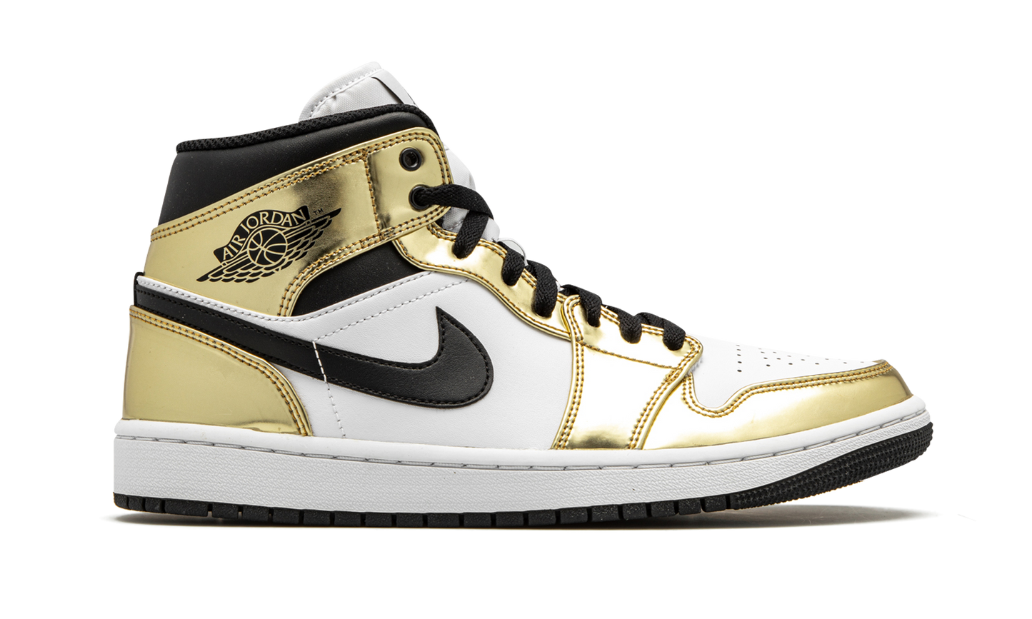 Air Jordan 1 Mid SE  Metallic Gold